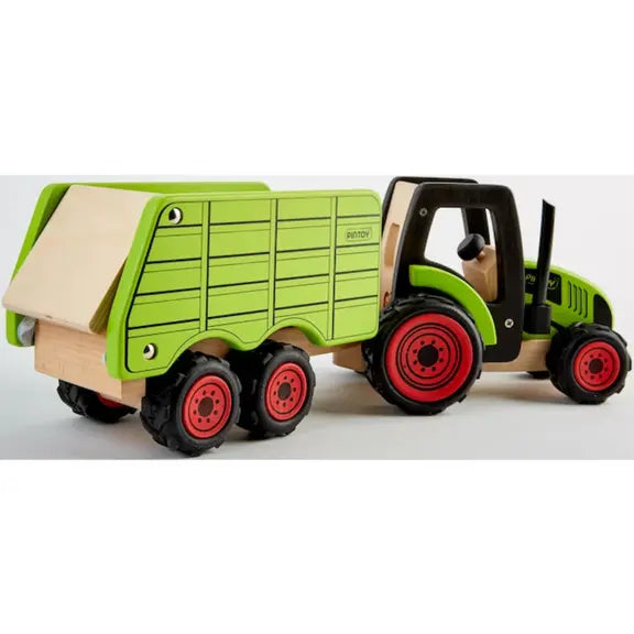 PIN Toy Tractor with trailer PIN Toys