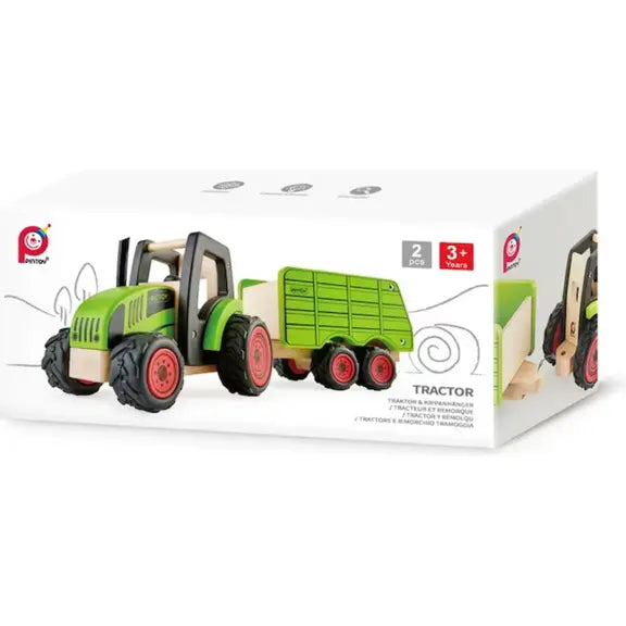 PIN Toy Tractor with trailer PIN Toys