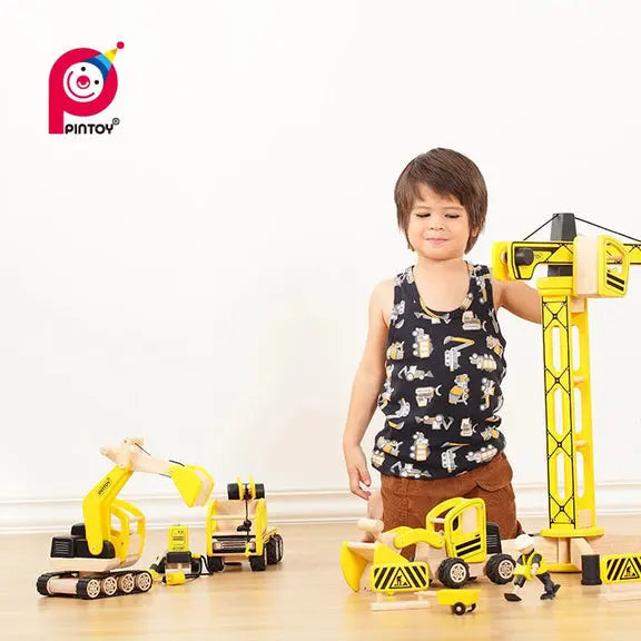 PIN Toy Wooden Digger PIN Toys