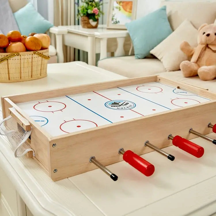PIN Toys 2 in 1 Tabletop Game: Foosball & Hockey PIN Toys