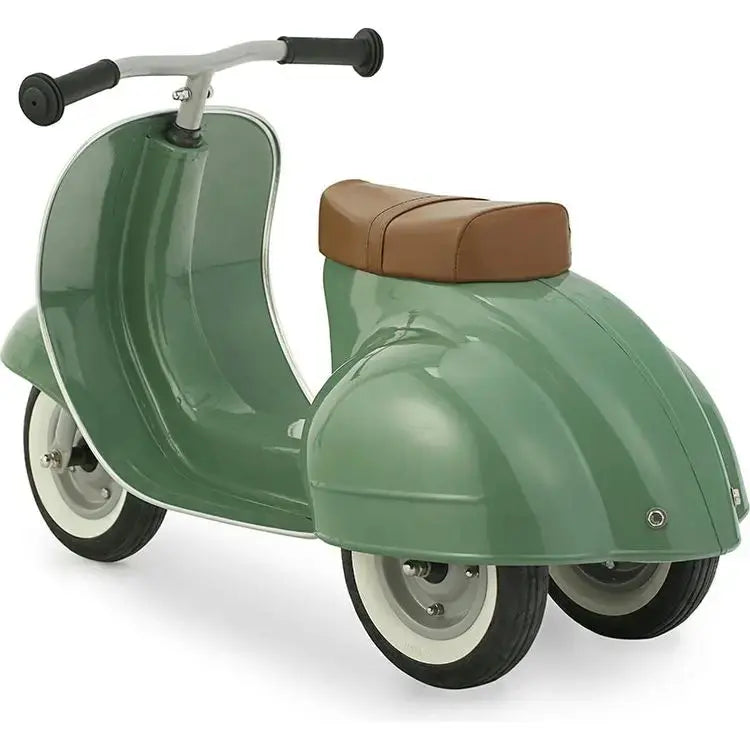 Primo Sierra Ride-On-Cream/Green & Brown Seat Ambosstoys