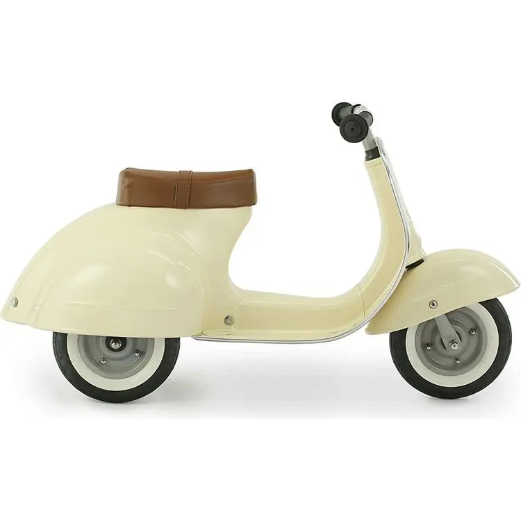 Primo Sierra Ride-On-Cream Brown Seat Ambosstoys