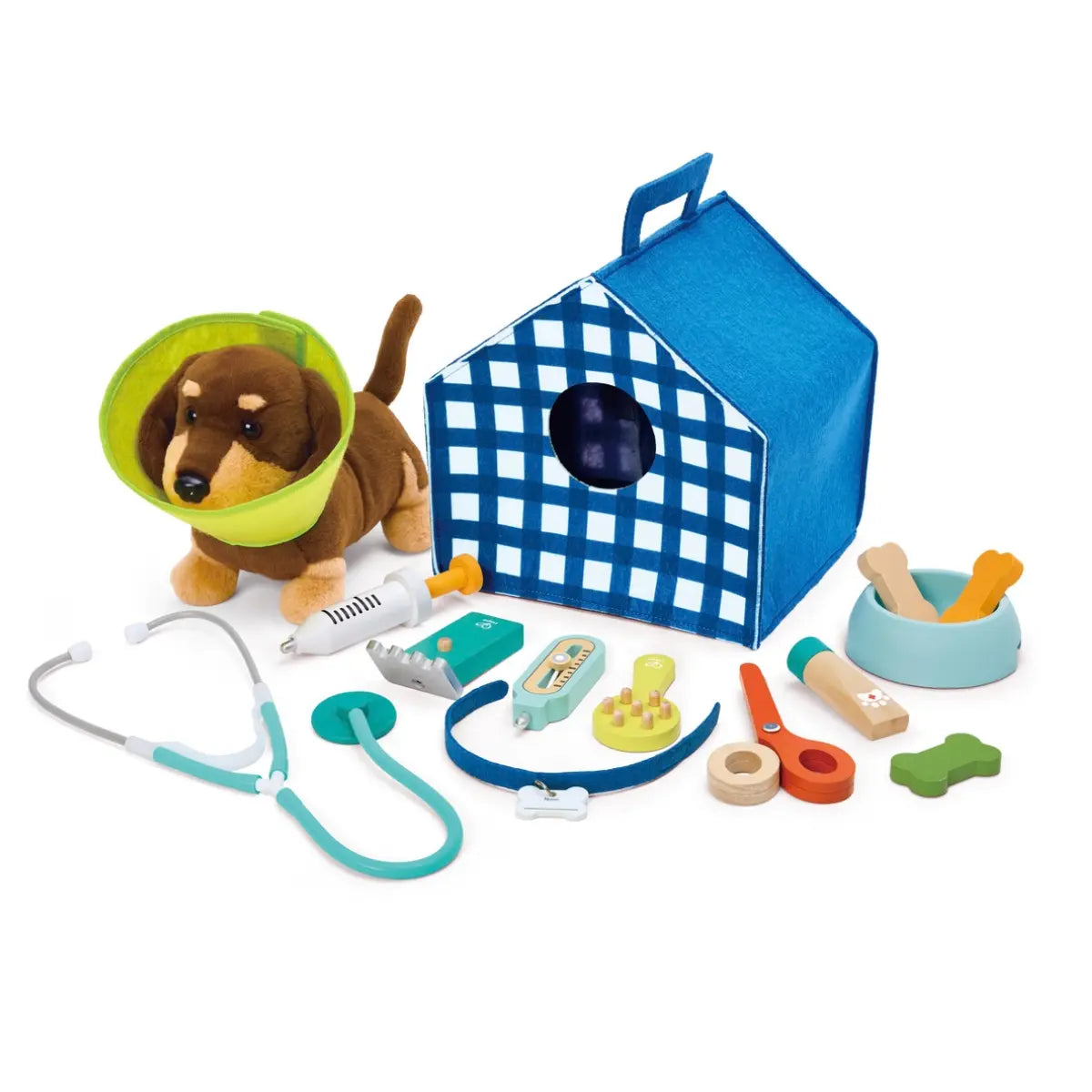 Puppy Care Clinic Vet Set Hape-Toy-Market