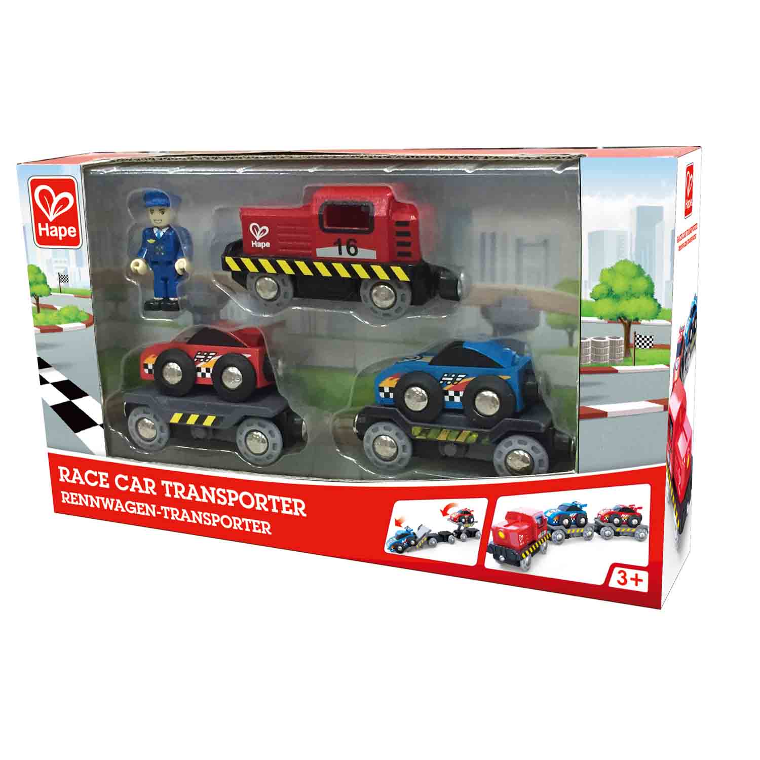 Race Car Transporter Hape