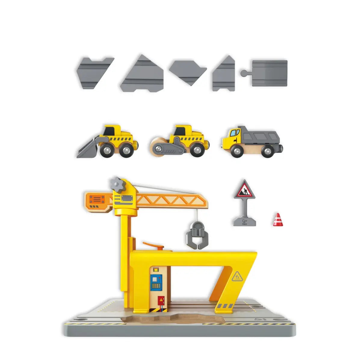 Railway Crane Construction Hape-Toy-Market