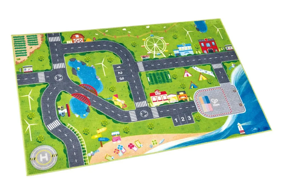 Railworld Discovery Mat Hape-Toy-Market