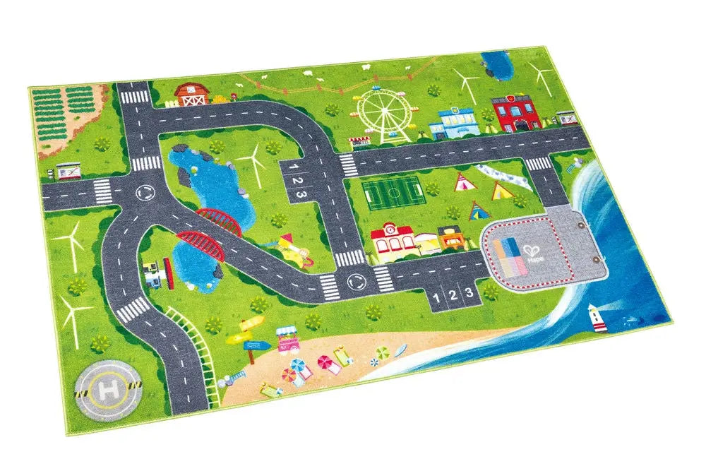Railworld Discovery Mat Hape-Toy-Market