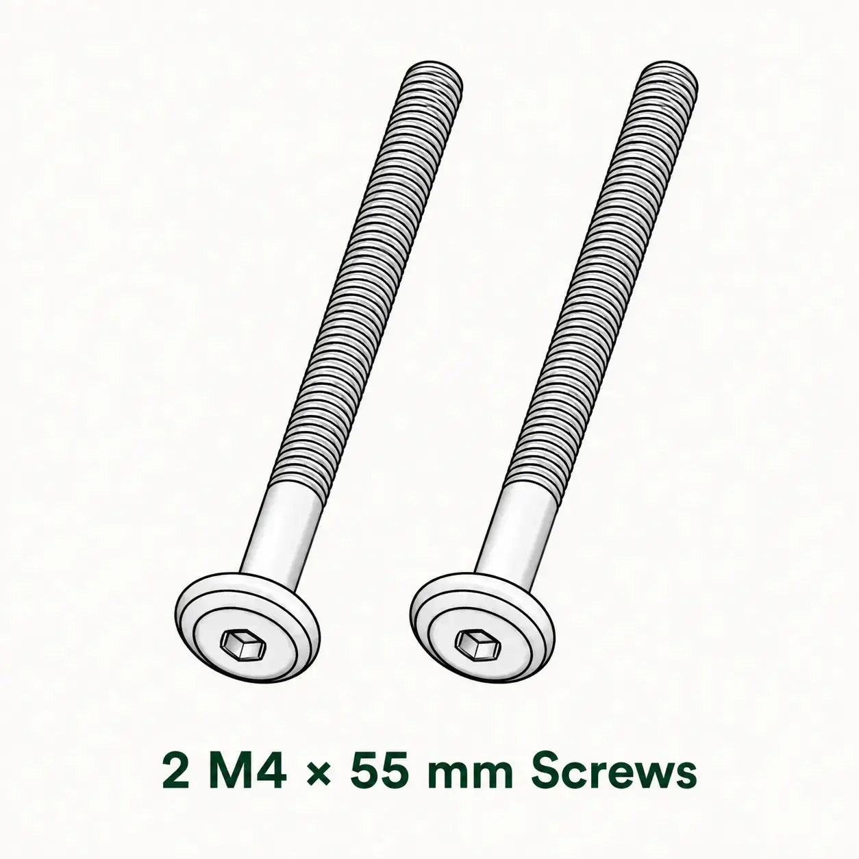 Replacement M4 × 55 mm Screws for Crane Lift – 2 Pack (E3011)