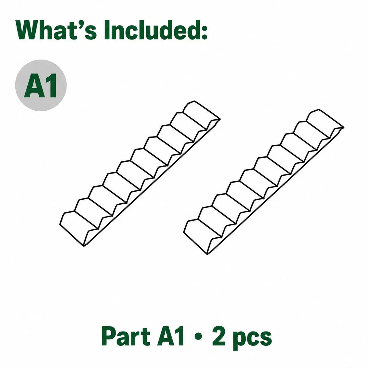 Replacement Stairs (Part A1) for Doll Family Mansion (E3405)