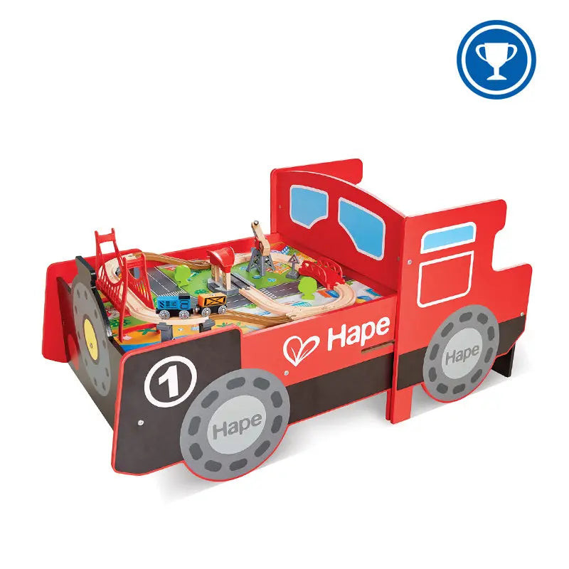 Running Engine Table Ride-on & Foldable Engine Table - HapeToys