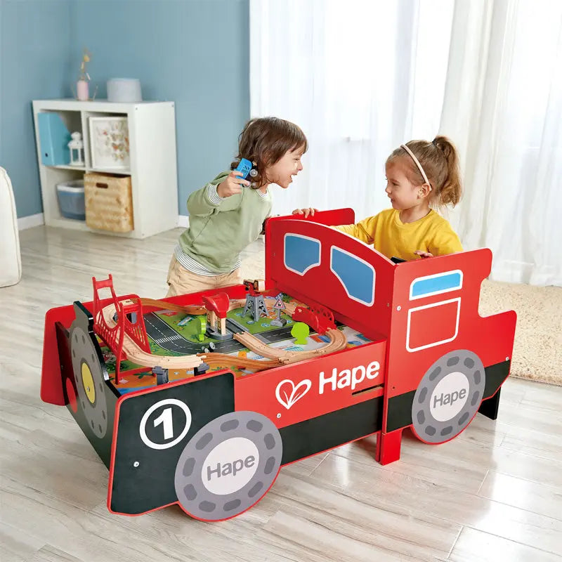 Children's Engine Ride Ons Ride-on & Foldable Engine Table - HapeToys
