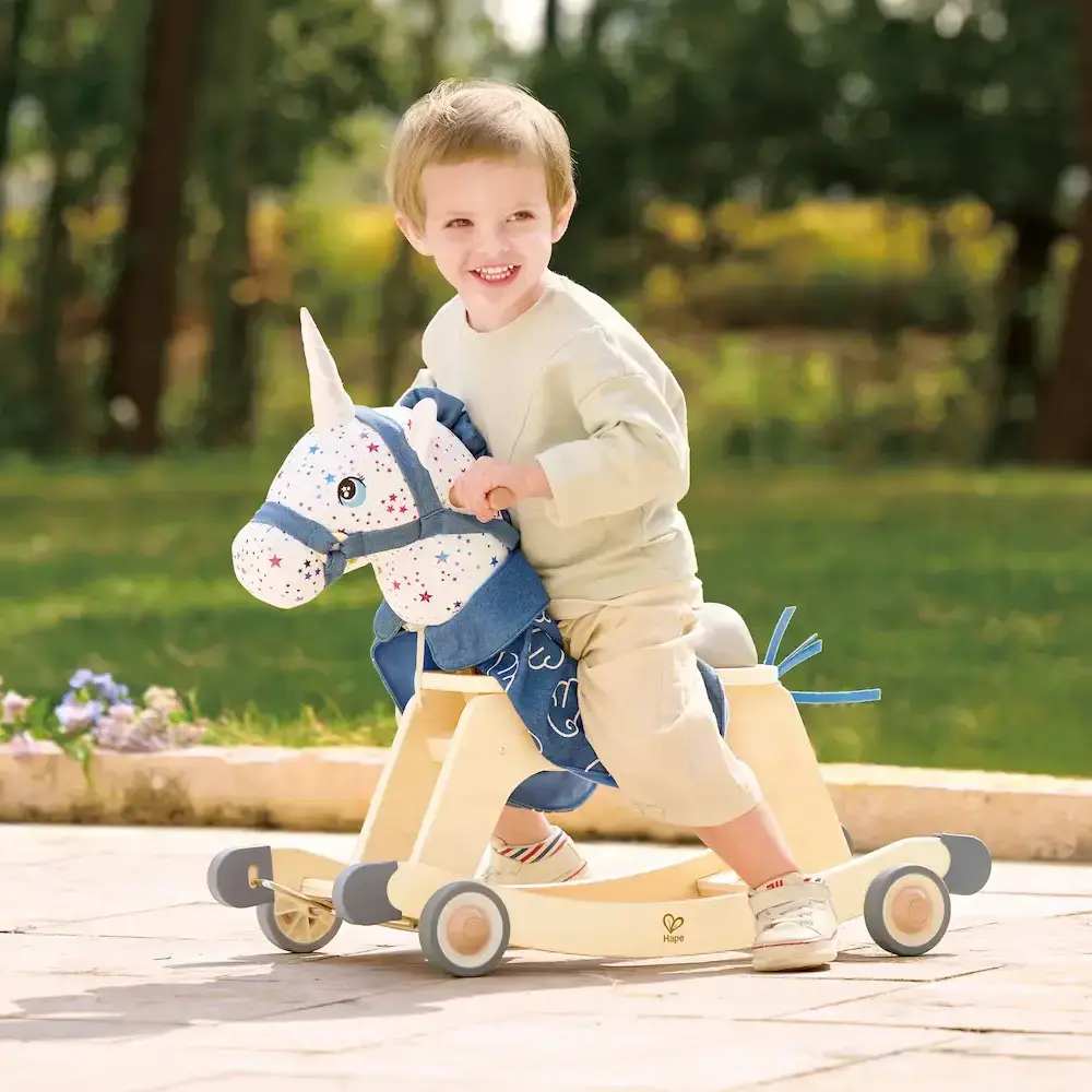 Rock & Glide Unicorn Ride-on