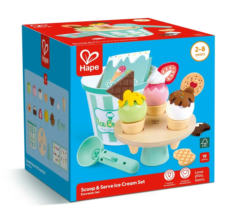 Scoop & Serve Ice Cream Set Hape-Toy-Market