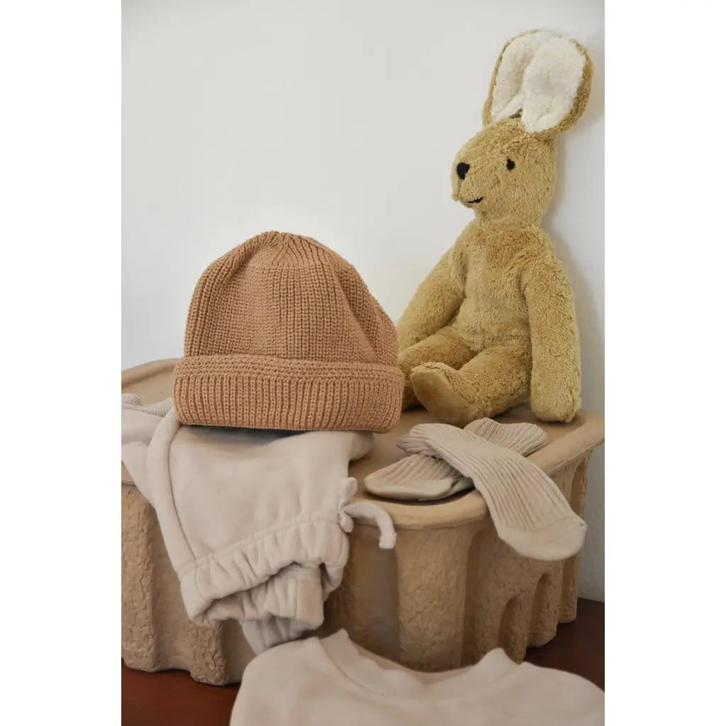 Senger Floppy Organic Cotton Brown Rabbit, Small 12" Senger