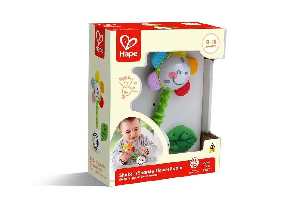 Shake 'n Sparkle Flower Rattle Hape-Toy-Market