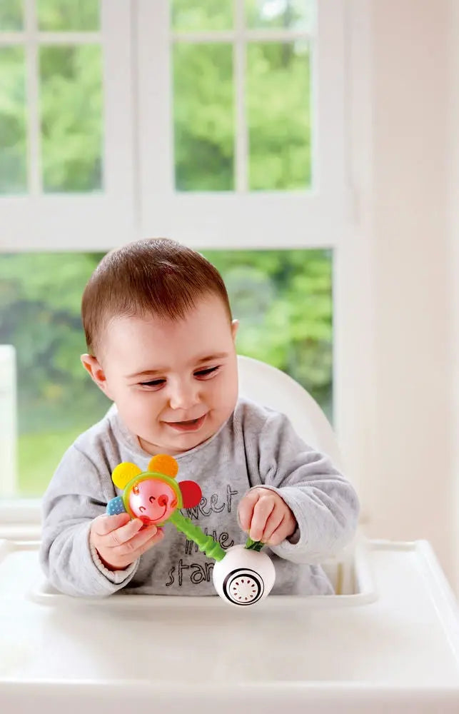 Shake 'n Sparkle Flower Rattle Hape-Toy-Market
