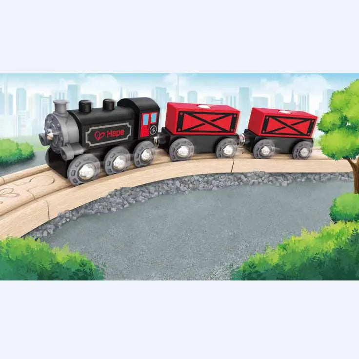 Steam-Era Freight Train Hape