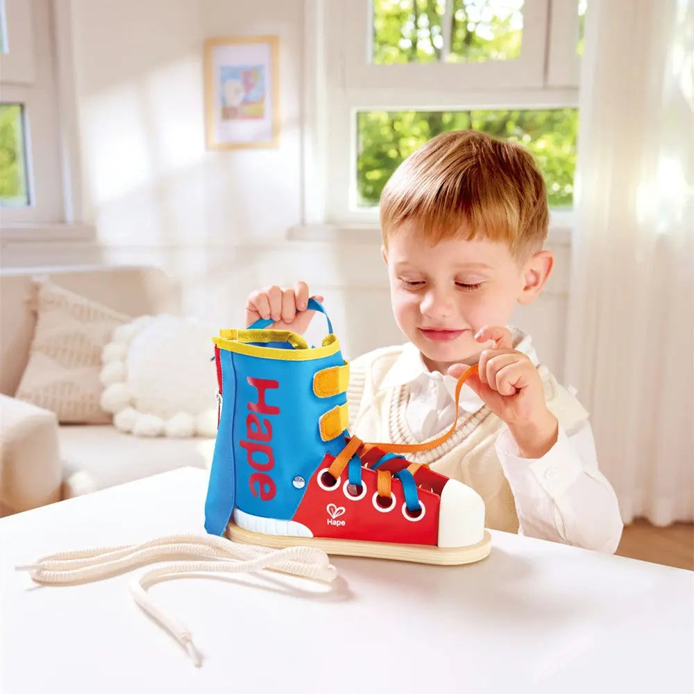 Tie-It Lacing Sneaker - Hape Toys (Hape International Inc.) – HapeToys
