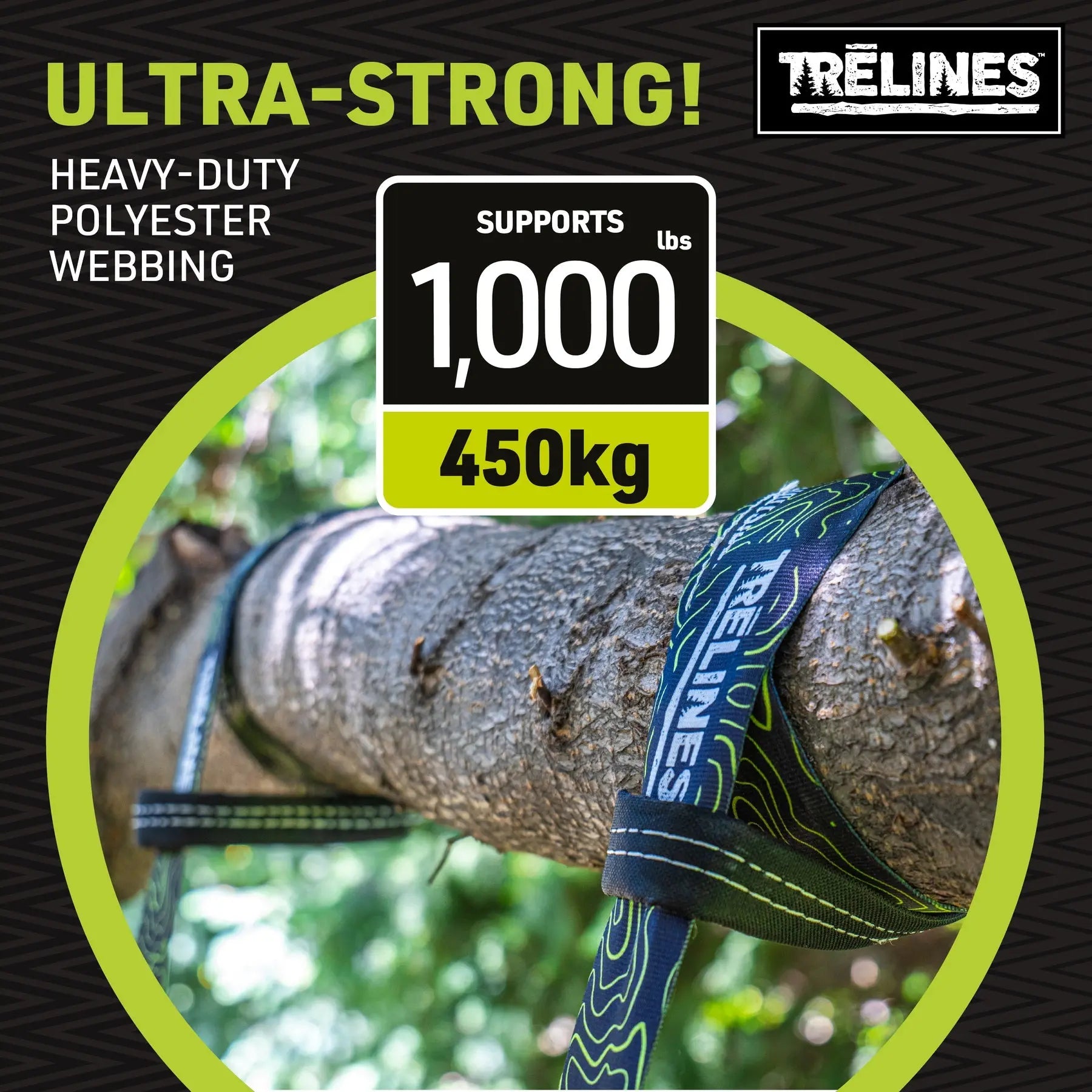 Trelines TreSwing Strap Kit (Set of 2) TRELINES