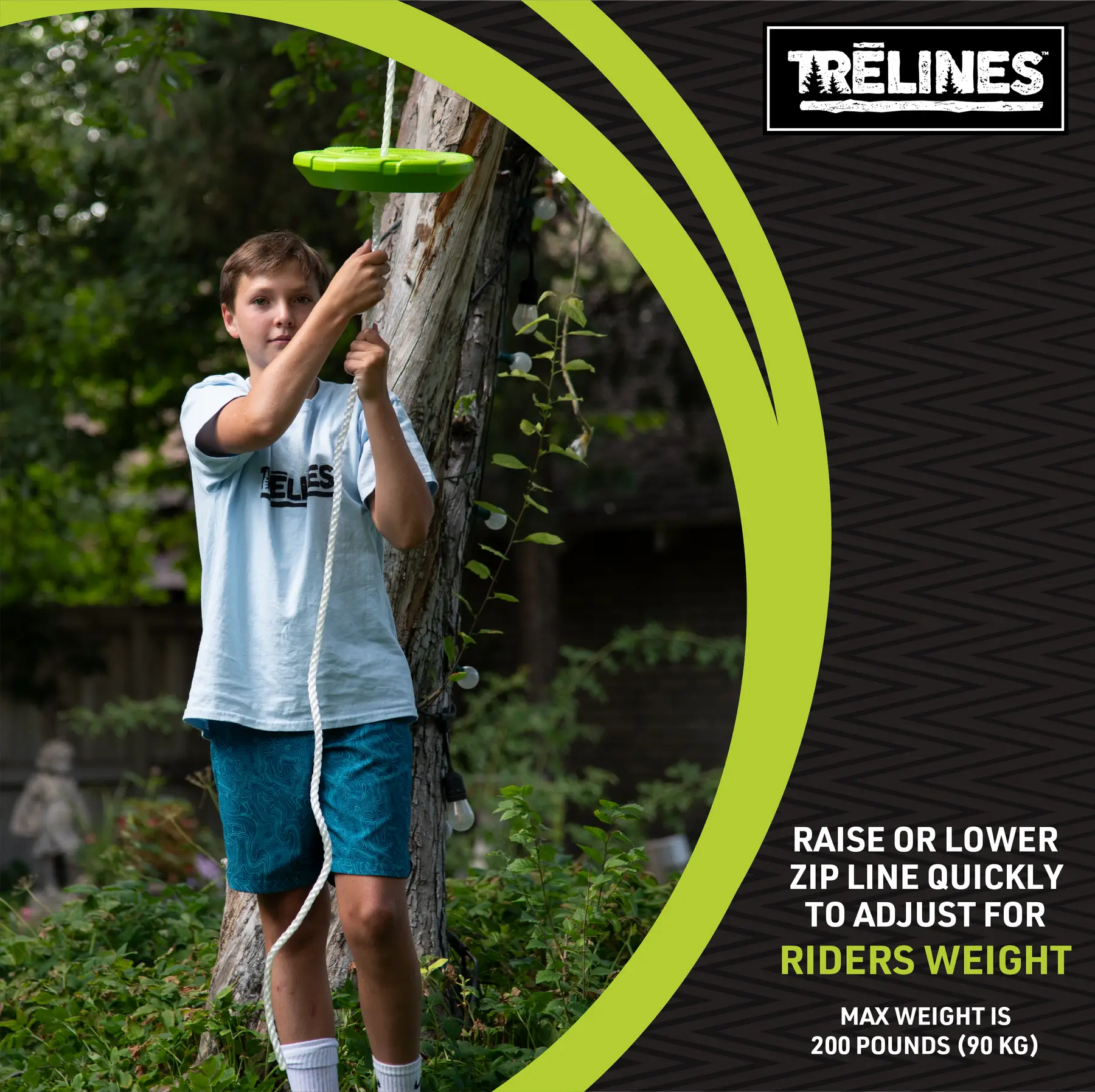 Trelines Zipline 100 Brake QuikSet TRELINES
