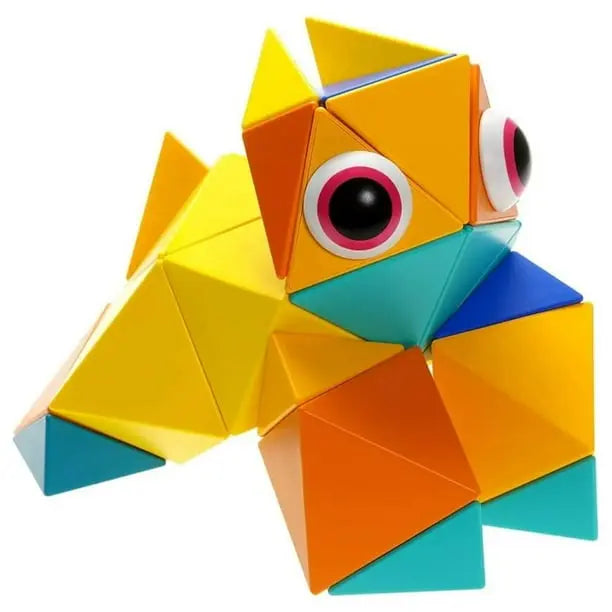 Trido Honey Magnetic Art 3D Shapes Large 36-Piece Trido