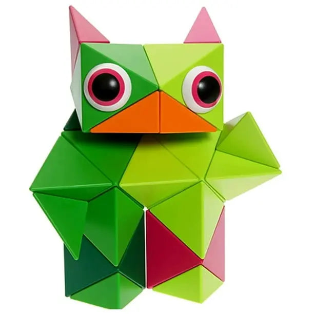 Trido Jungle Magnetic Art 3D Shapes Large 36-Piece Trido