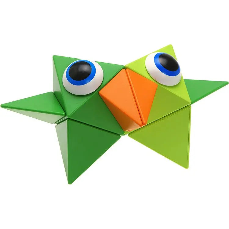 Trido Jungle Magnetic Art 3D Shapes Small 12-Piece Trido