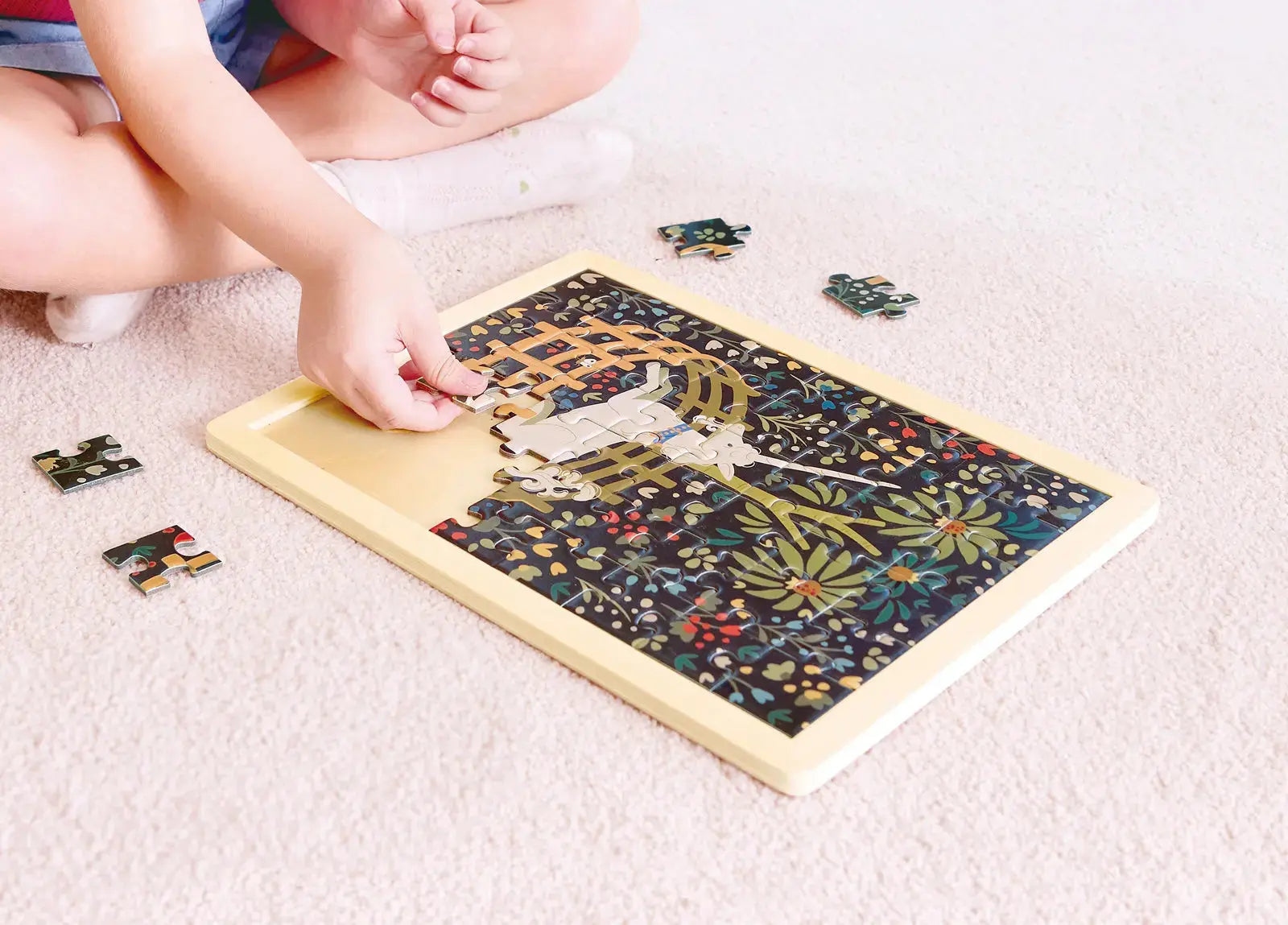 Unicorn in a Garden Puzzle The Met