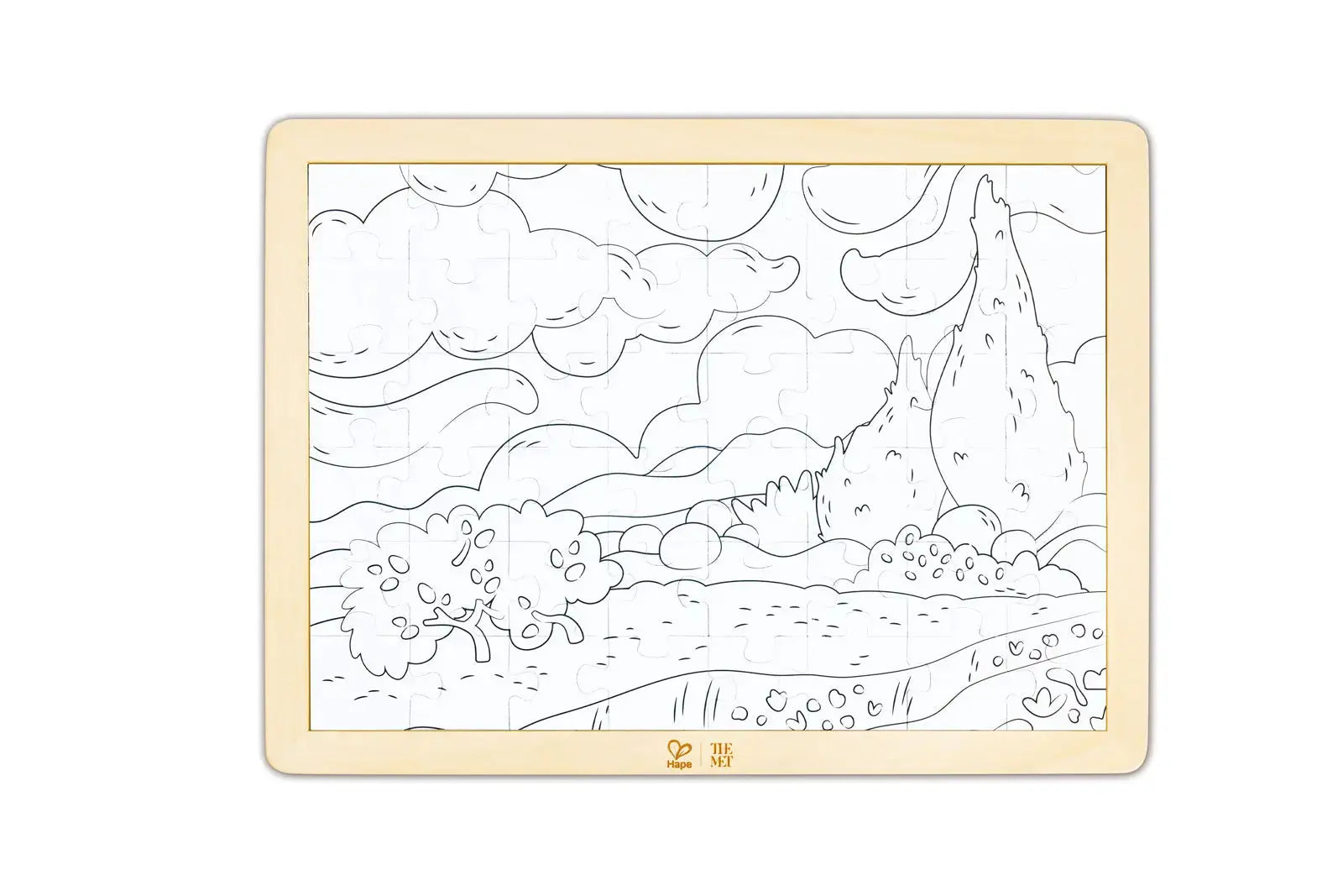 Van Gogh Cypresses Puzzle The Met