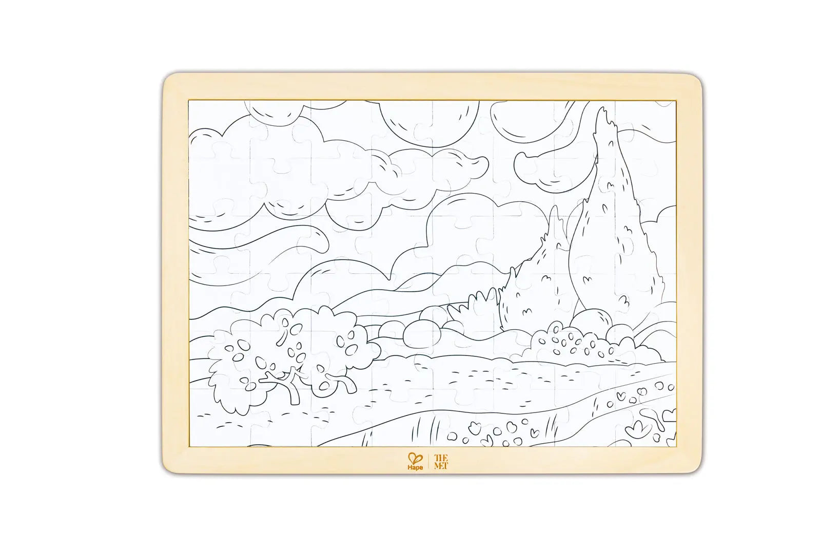 Van Gogh Cypresses Puzzle The Met