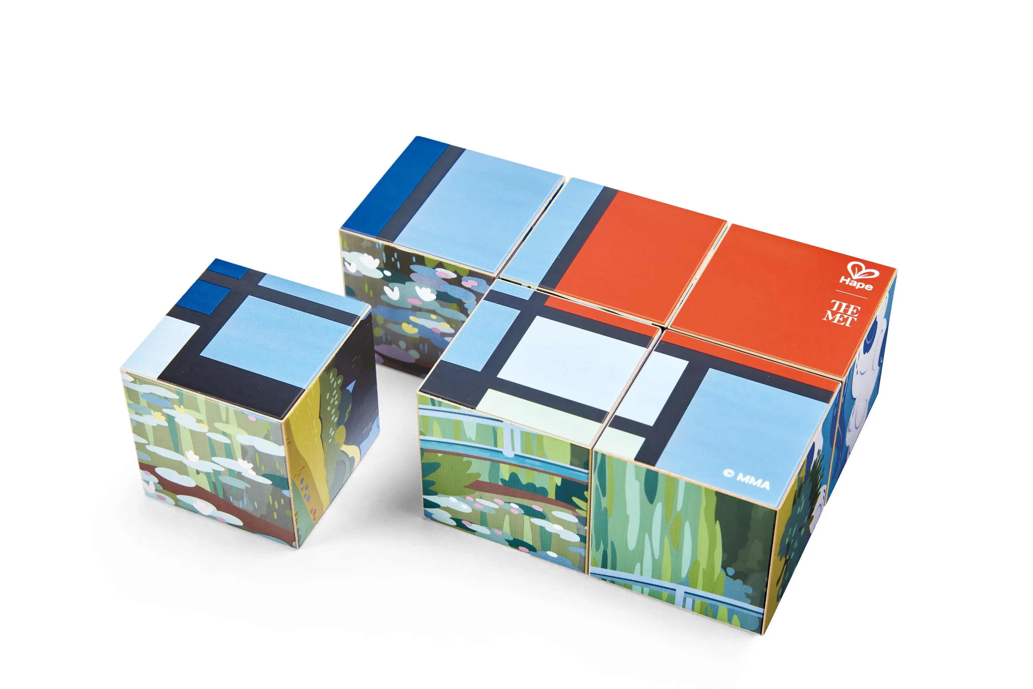 Wooden Puzzles Blocks Met