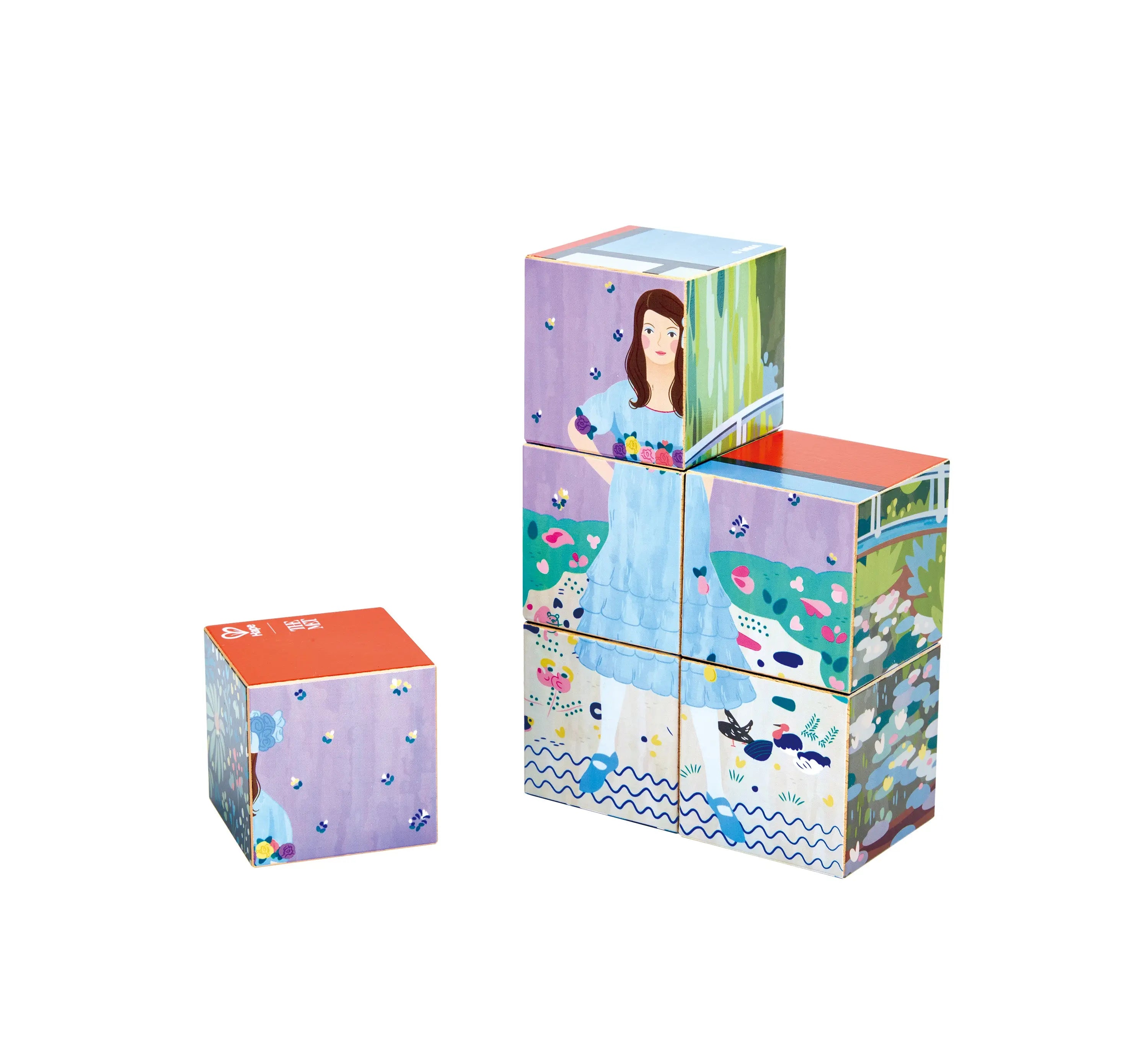 Wooden Puzzles Blocks Met