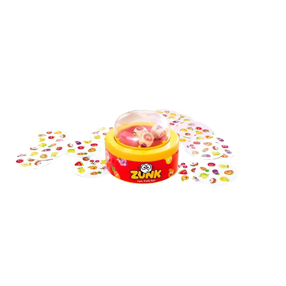 Hape Zunk Pattern Matching Game, Fast-Paced Dice Dome Board Game