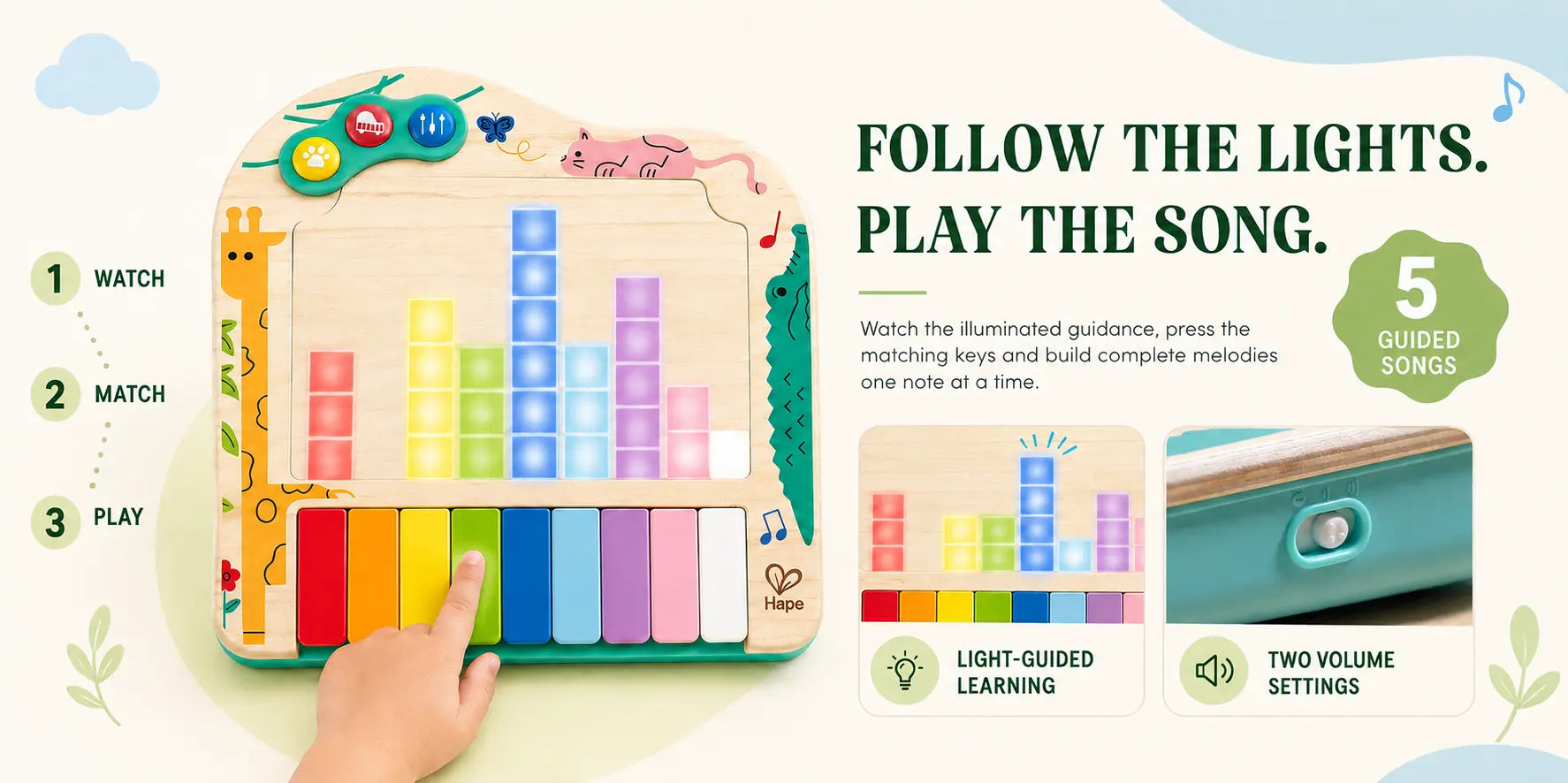 Hape Pixel piano