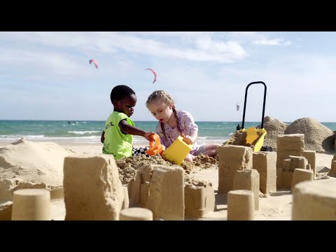 Hape Construction Sand Toy Dumper Set
