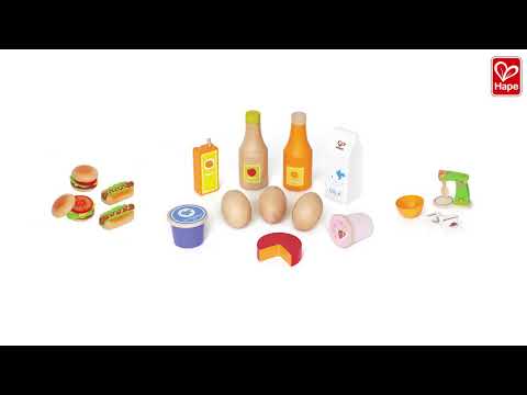 Hape Fresh Fruit Wooden Kitchen Play Food Set