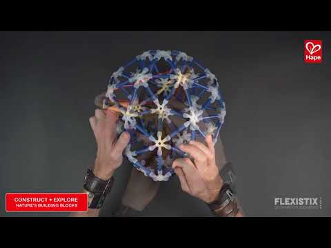 Hape Glow in the dark Flexistix Leonardo's Elements