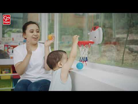 Hape Bath Basketball Elephant Pal Bathtub Shooting Game